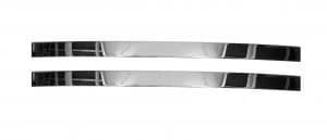 Wickes Sleek Bow Door Handle - Polished Chrome 163mm Pack of 2