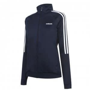 adidas Womens Football Sereno Track Top - Navy/White