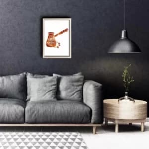 KCT-008 Multicolor Decorative Framed MDF Painting