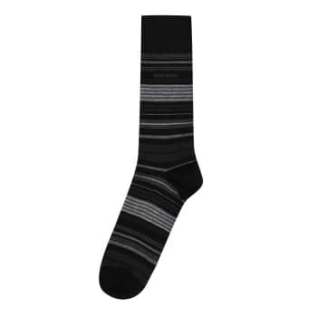 Boss Boss Bodywear 1 Pack Multi Stripe Socks - Black