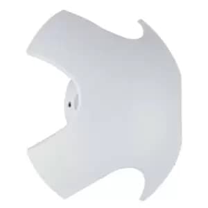 Fan Europe GHIBLI Outdoor LED 4 Light Flush Wall Light White, IP54 520lm 3000K 19.8x6.6cm