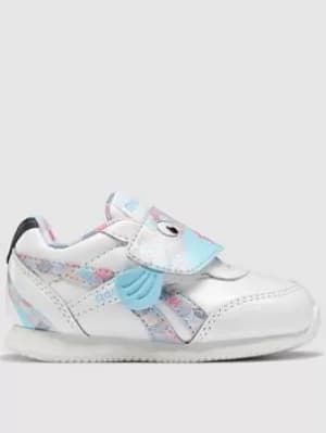 Reebok Royal Classic Jog 2 Kc, White/Blue, Size 8