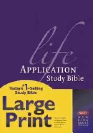 NKJV Life Application Study Bible, Second Edition, Large Print Book