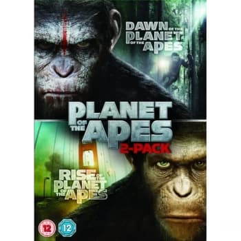 Dawn of the Planet of the Apes / Rise of the Planet of the Apes Double Pack DVD