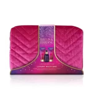 Baylis & Harding Midnight Fig & Pomegranate Deluxe Wash Bag 3 x 100ml