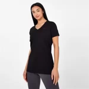 Everlast V Neck T-Shirt - Black