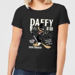 Looney Tunes Daffy Concert Womens T-Shirt - Black