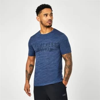 Everlast Seamless Logo T-Shirt - Navy