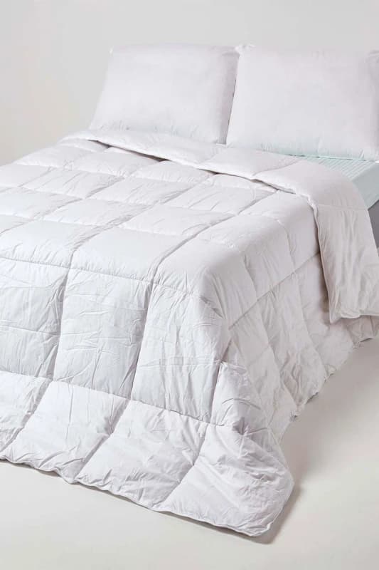 Homescapes Indulgent Pure Mulberry Silk Blend 13.5 Tog Autumn/winter Duvet, Double