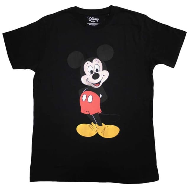 Disney Mickey Mouse Stance T Shirt Black unisex
