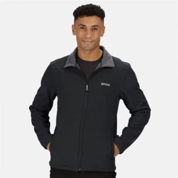 Regatta Cera V Full Zip Softshell Jacket - Black