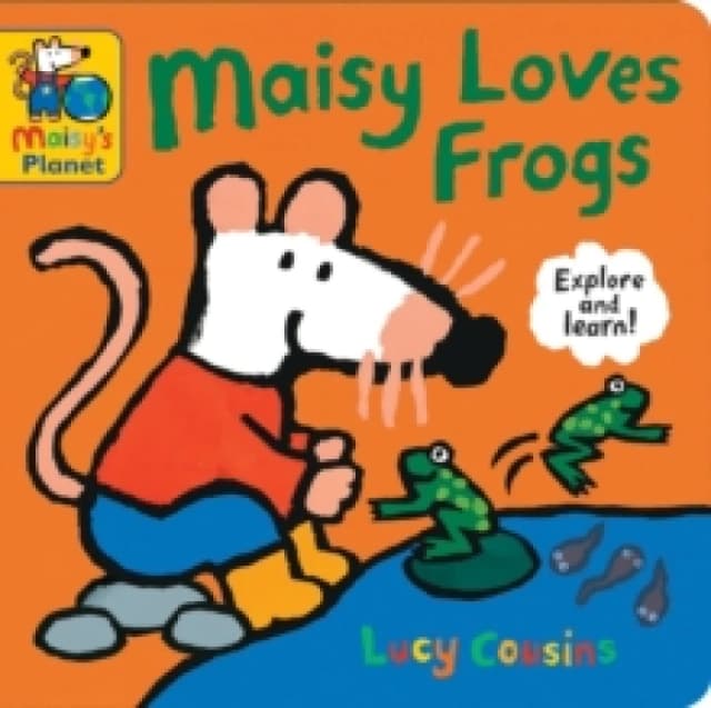 Maisy Loves Frogs: A Maisy's Planet Book : A perfect gift to encourage outdoor exploring and screen-free fun for ages 14 Board book