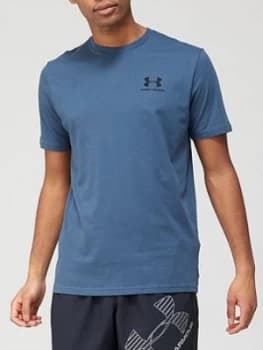 Urban Armor Gear Sportstyle Left Chest Logo T-Shirt - Blue/Black