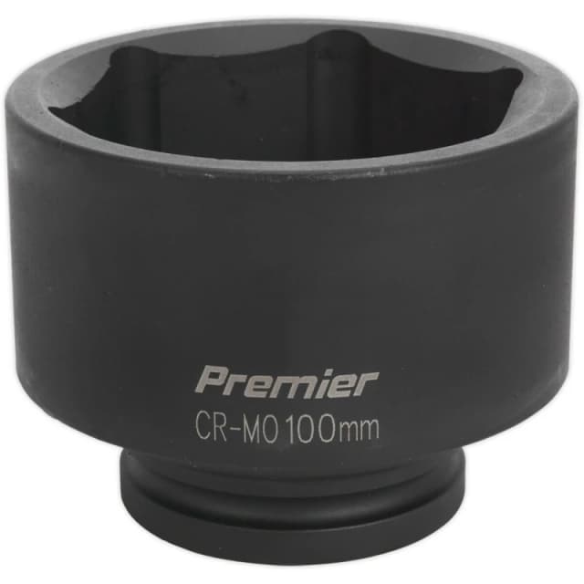 Loops 100mm Forged Impact Socket - 1" Sq Drive - Chromoly Impact Wrench Socket Multi