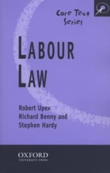 Labour Law by Richard Benny and Stephen T Hardy and R. V Upex Book