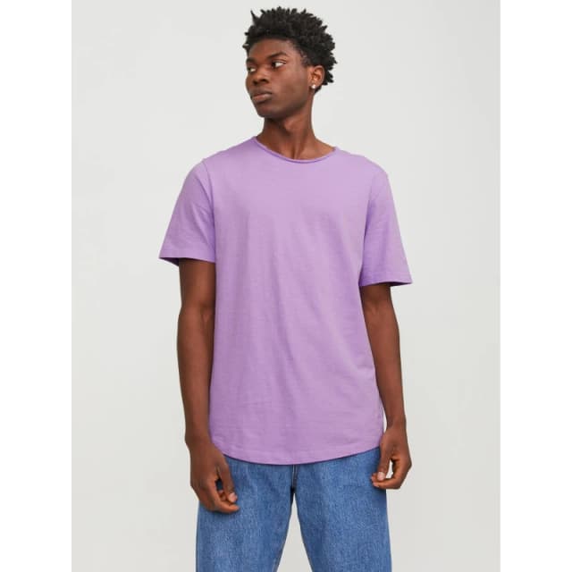 Jack and Jones Short Sleeve T-Shirt Mens - Purple Purple M