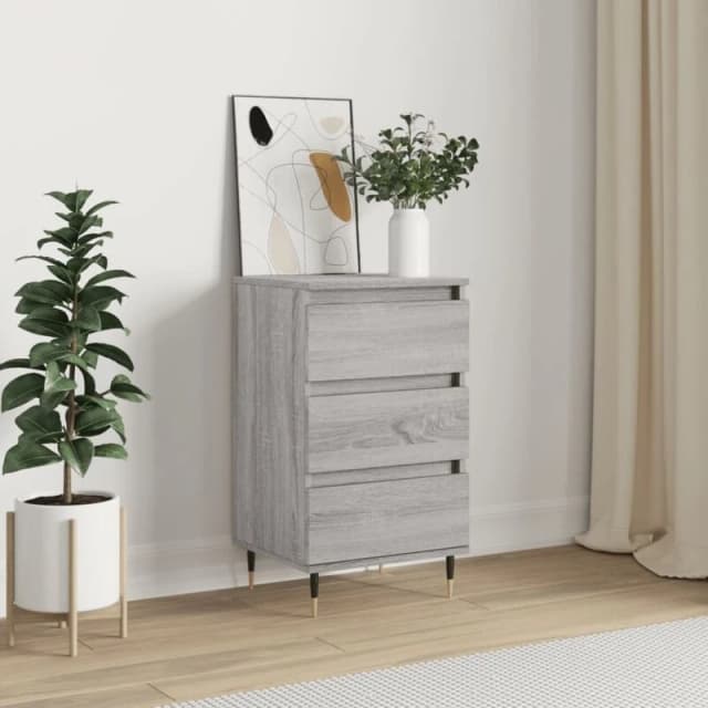 VIDAXL Sideboard Grey Sonoma 40x35x70cm Engineered Wood Vidaxl 831090