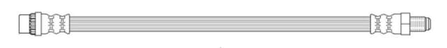 Bosch 1 987 481 290 Brake Hose Brake Hose (83)