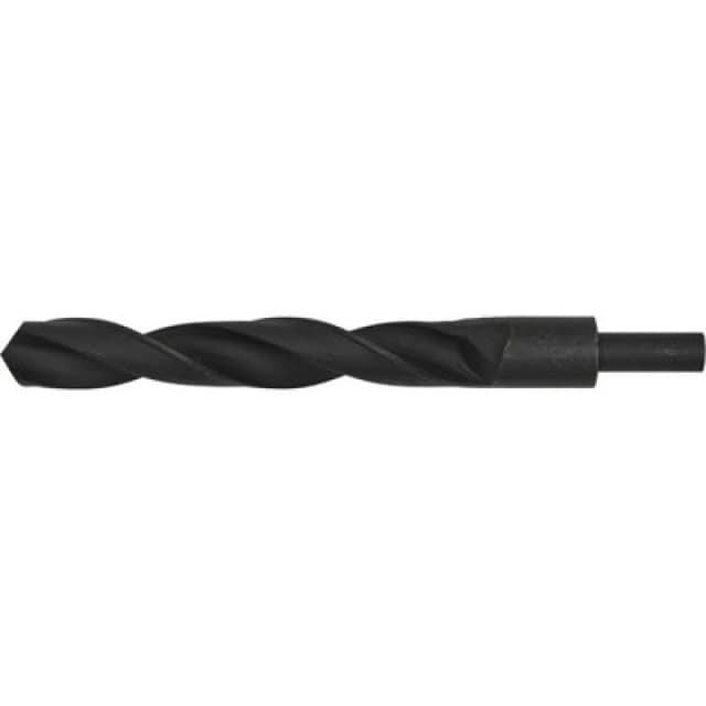 Loops 23.5 x 230mm HSS Roll Forged Blacksmith Drill Bit - Reduced Shank - 165mm Flute Black