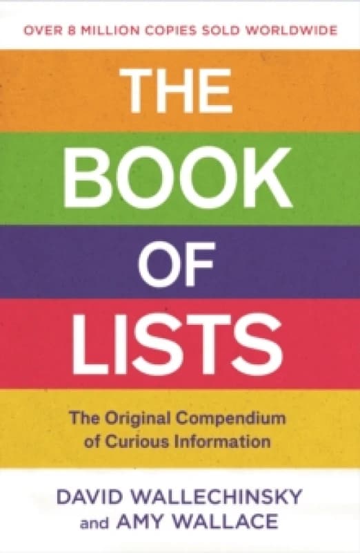 The Book Of Lists : The Original Compendium of Curious Information Paperback / softback