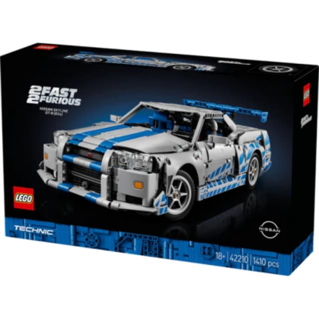 lego technic LEGO Technic 2 Fast 2 Furious Nissan Sky - Lego Technic Male TC67901