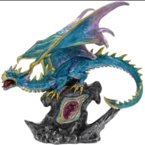 Dragon Blue LED Figurine By Lesser & Pavey