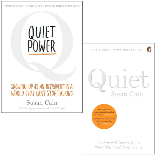Quiet Power And Quiet The Power Of Introverts In A World That Cant Stop Talking By Susan Cain 2 Book Set Susan Cain Books