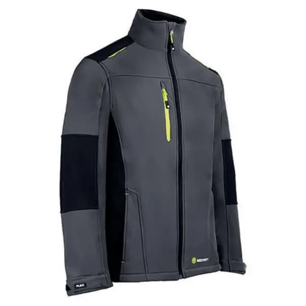 Flex Beeswift FlexSoftshell Jacket Two-Tone Grey/Black XS SFSJGYBLXS