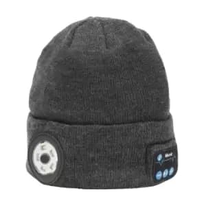 Draper 28351 Smart Wireless Rechargeable Beanie LED Head Torch Grey One Size