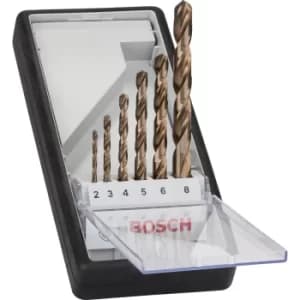 Bosch Robust Line 6 Piece HSS-Co Drill Bit Set