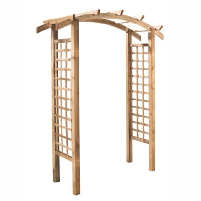 Cerland Celeste Curved Top Wooden Garden Arch