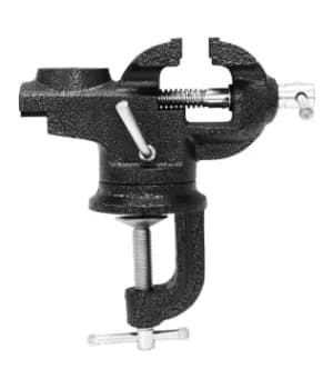 Rolson Swivel Table Vice with Anvil, Blue, 60mm