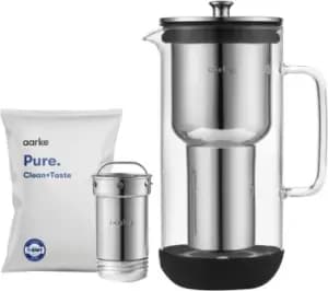 AARKE Purifier A1120 Water Filter Jug - Stainless Steel