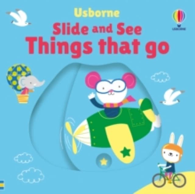 Slide and See Things That Go Board book