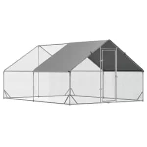 Pawhut Large Chicken Coop With Cover 3 X 4 X 2M