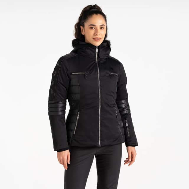 Dare 2b Enlighten Waterproof Jacket Black female 8