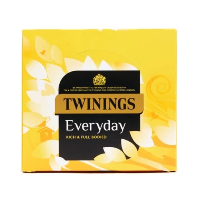 TWININGS Everyday Tea Bags Individually Wrapped (Pack 1000) NWT032