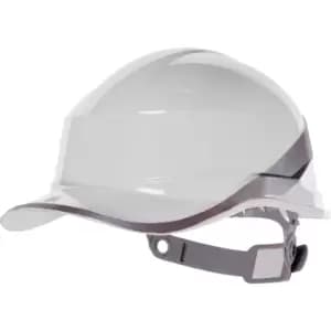Venitex Hi-Vis Baseball PPE Safety Helmet (One Size) (White)