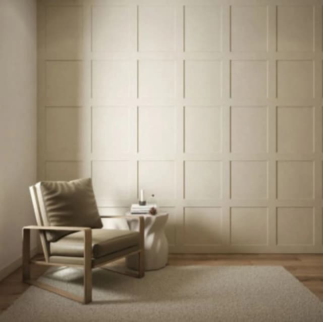 Kraus Shaker Style Square Wall Panelling Kit - Paint Any Colour, Install In Minutes - 1.44M2