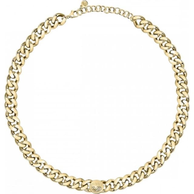Chiara Ferragni Womens J19AUW45 Necklace in Gold Gold Female One Size
