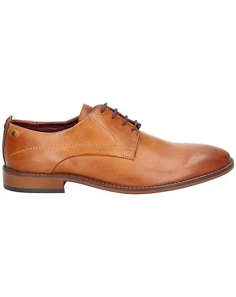 Base London Base London Script Washed Shoe TAN Male 6 MC08915