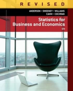 Statistics for Business and Economics by James Cochran Hardback
