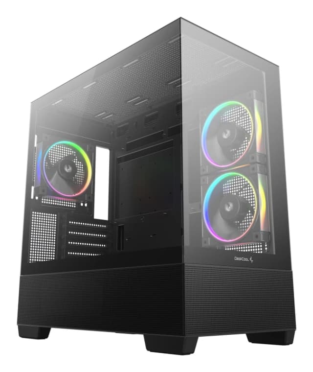 DeepCool DeepCool CG380 3F Midi Tower Black R-CG380-BKAGM3-G