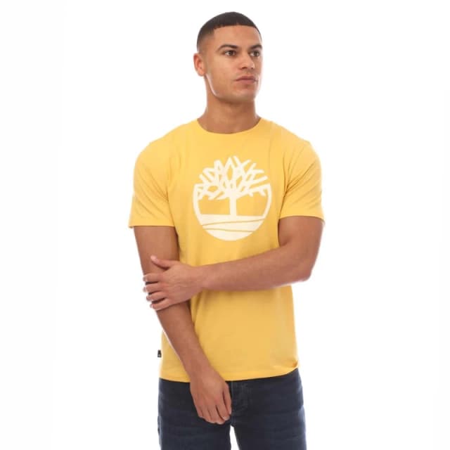Timberland Kennebec River Tree Logo T-Shirt - Yellow Yellow S