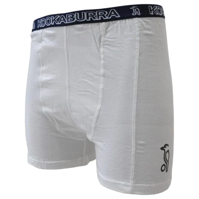 Kookaburra Integral Pouch Jock Shorts White
