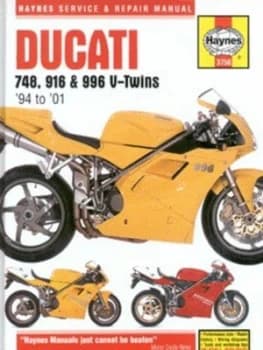Ducati 748 916 and 996 Service and Repair Manual by Mark Coombs Hardback