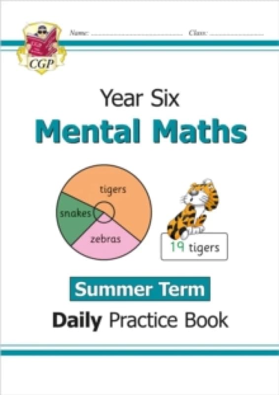 KS2 Mental Maths Year 6 Daily Practice Book: Summer Term Paperback / softback