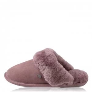 Just Sheepskin Duchess mule - Heather