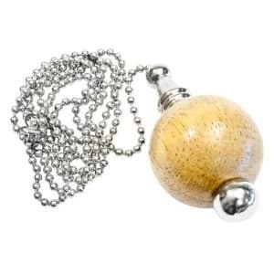 BQ Antique Effect Pine Light Pull