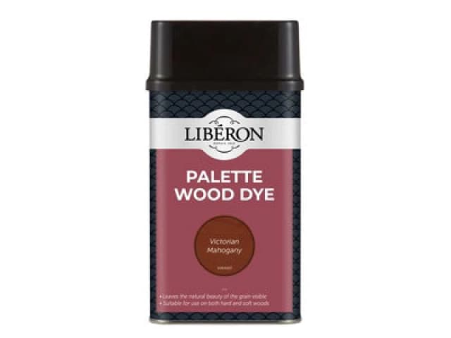 Liberon 126748 Palette Wood Dye Victoria Mahogany 500Ml Libwdpm500N